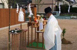 Ｈ様邸　建築日記(１)　地鎮祭