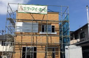 鳥取市南安長 M様邸 建前が終わりました